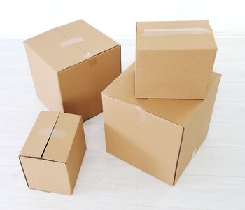 Cardboard boxes